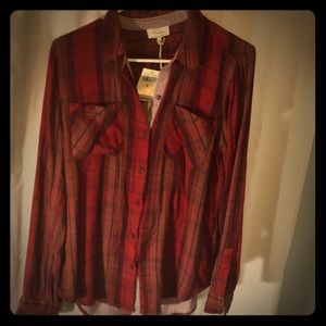 Lucky Brand super soft flannel button down